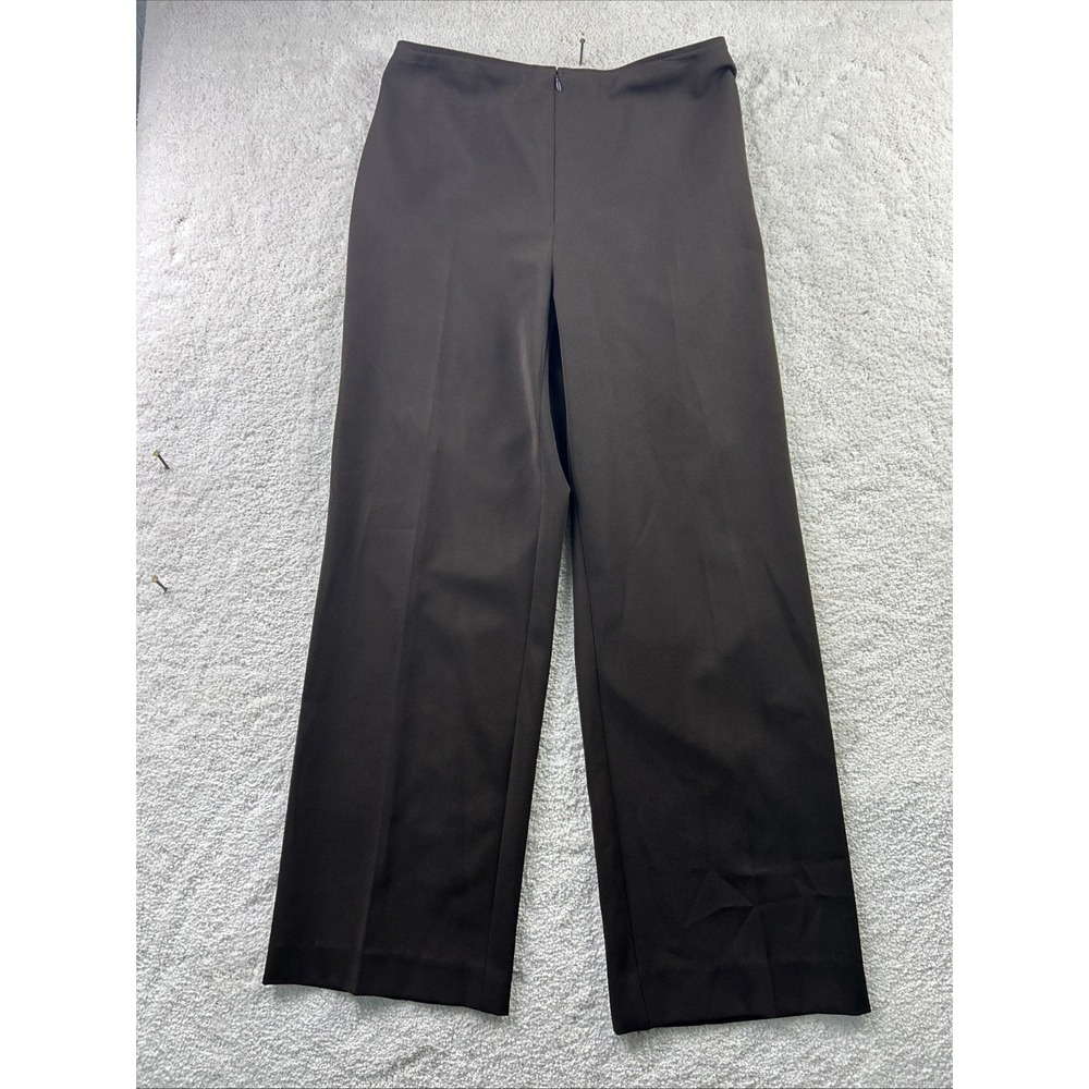 Vintage Joseph Ribkoff Size 8‎ Brown Pants Business Cocktail Academia Timeless